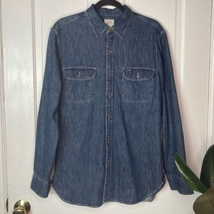 J Crew Denim Overshirt